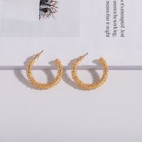 Minimalist Geometric Circular Retro  Irregular Style Earrings Wholesale Nihaojewelry main image 5