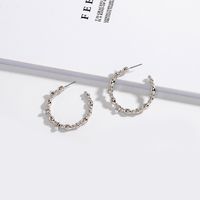 Korea Fashion Trend C-shaped Retro Exaggerated Earrings Ear Jewelry For Women main image 4