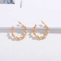 Circle  Retro Korean New Trendy  Earrings Wholesale Nihaojewelry main image 1