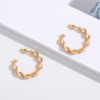 Circle  Retro Korean New Trendy  Earrings Wholesale Nihaojewelry main image 3