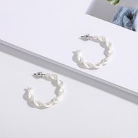 Circle  Retro Korean New Trendy  Earrings Wholesale Nihaojewelry main image 5