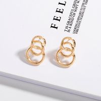 Fashion New Fashion Trend Retro Lion Head Simple Earrings For Women main image 4