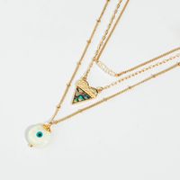 Fashion Retro Multi-layered Geometric Necklace Chocker For Women Wholesale main image 6