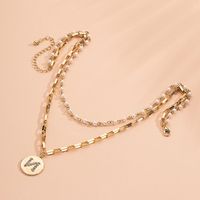 Hot-selling Natural Shells Fashion Wild Multi-layer Alloy Simple Trend Necklace Accessories main image 4