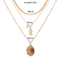 Fashion Retro Multi-layered Geometric Necklace Chocker For Women Wholesale sku image 6