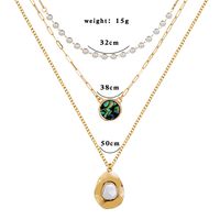 Fashion Retro Multi-layered Geometric Necklace Chocker For Women Wholesale sku image 7