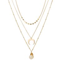 Collier De Perles En Alliage D&#39;eau Douce Multicouche Polyvalent sku image 9