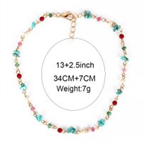 Simple Fashion All-match Colorful Gravel Retro Casual All-match Item Necklace For Women main image 6