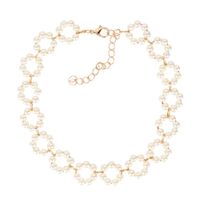 Bohemian Style Pearl Simple Choker Necklace For Women Wholesale main image 3