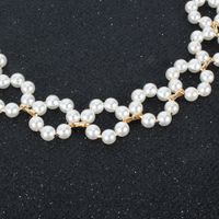 Bohemian Style Pearl Simple Choker Necklace For Women Wholesale main image 4