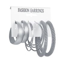 Fashion Jewelry New Tassel Earrings Set Six-piece Creative Leopard Earrings Wholesale Nihaojewelry sku image 15