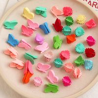 South Korea  Colored Small Flower Hairpin Set main image 1