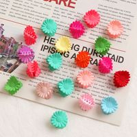 South Korea  Colored Small Flower Hairpin Set main image 3