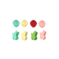 South Korea  Colored Small Flower Hairpin Set main image 6