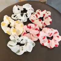 Korean Love Color Simple Tie Hair Rubber Band Cute Small Hair Rope Wholesale Nihaojewelry main image 4