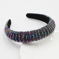 New Simple Style Fashion Crystal Rice Beads Hair Band Bridal Wholesale main image 6