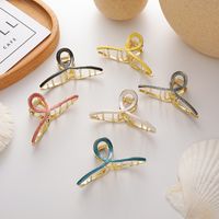 Cross Grasping Clip Metal Dripping  Hairpin Wholesale main image 1