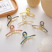 Cross Grasping Clip Metal Dripping  Hairpin Wholesale main image 6