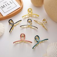 Cross Grasping Clip Metal Dripping  Hairpin Wholesale main image 5