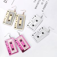 Fashion Tape Plating Alloy No Inlaid Earrings Ear Studs main image 3