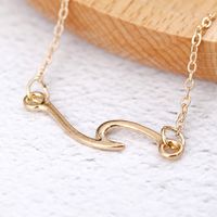 European And American Hot-selling Jewelry Geometric Beach Wave Anklet Ocean Wave Simple Ladies Decorative Chain Anklet Jewelry main image 3
