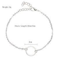 Hot Sale Foot Decoration Summer Beach Simple Circle Fashion Anklet main image 6