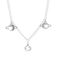 New Necklace Planet Cloud Clavicle Chain Star Universe Pendant Necklace For Women sku image 1