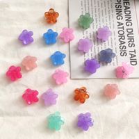 Children's  Sweet Candy Color Princess Small Catch Clip Mixed Color Mini Hair Clip Set sku image 4