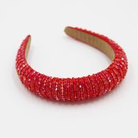 New Simple Style Fashion Crystal Rice Beads Hair Band Bridal Wholesale sku image 1