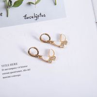Butterfly S925 Silver Needle Fashion Acetate Edition Alloy Stud Earrings sku image 3