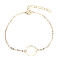 Hot Sale Foot Decoration Summer Beach Simple Circle Fashion Anklet sku image 1