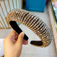 Fashion Crystal  Women's Rice Bead Braided Hairband Wholesale sku image 5