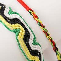 Bohemian Trend Color Rope Multilayer Hand-woven Bracelet Set For Women main image 6