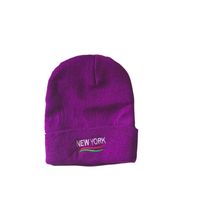 Fashion Embroidery Knitted New Wild Outdoor Cold Warm  Couple Winter Cap main image 6