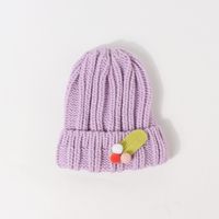 Thick Thread Woolen Fashion Knit Hat Baby Warm Hat Wholesale Nihaojewelry sku image 4