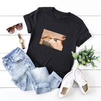 Women's Short Sleeve Printing Casual Fashion Printing sku image 3