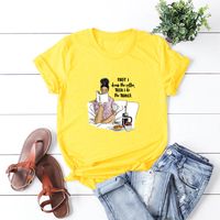 Women's Short Sleeve Printing Casual Fashion Printing sku image 9