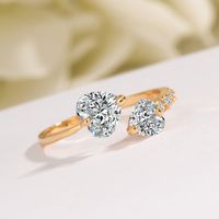 Hot Selling Fashion All-match Diamond  Zircon Ring  Wholesale main image 6