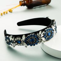 Bandeau De Bal De Diamant En Verre Flash De Style Baroque De Style Baroque Pour Les Femmes main image 3