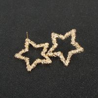 Fashion  Alloy Five-pointed Star  All-match Simple Earrings Wholesale main image 3