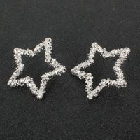 Fashion  Alloy Five-pointed Star  All-match Simple Earrings Wholesale main image 4