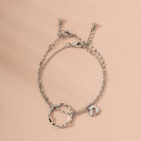 Corée Niche Mode Bracelet En Alliage De Cercle D&#39;amour Pour Les Femmes main image 3