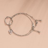 Korea Niche Fashion Love Circle Alloy Bracelet For Women Wholesale main image 5