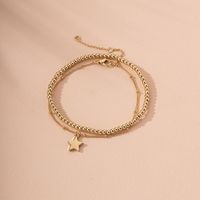 Fashion Niche Simple Star Alloy Bracelet For Women Jewelry Wholesale main image 2