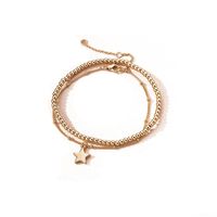 Fashion Niche Simple Star Alloy Bracelet For Women Jewelry Wholesale main image 6