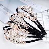 Fashion Headwear Crown Rhinestone Headband Full Diamond Headband main image 6