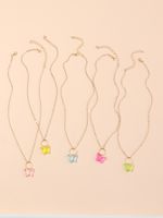 Butterfly Simple Rice Bead Ring Necklace Fashion Decoration Clavicle Chain Wholesale Nihaojewelry main image 5