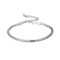 Forme La Nueva Pulsera Abierta Simple De La Cadena Del Metal Para Las Mujeres Al Por Mayor main image 6