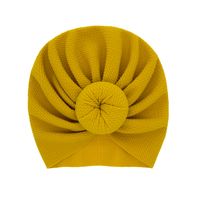 Baby Solid Color Ball Head Hat Children Solid Color Hat Wholesale Nihaojewelry main image 4