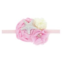 Hot-selling Children's Starfish Elastic Headgear Princess Ocean Starfish Headband Wholesale Nihaojewelry main image 5